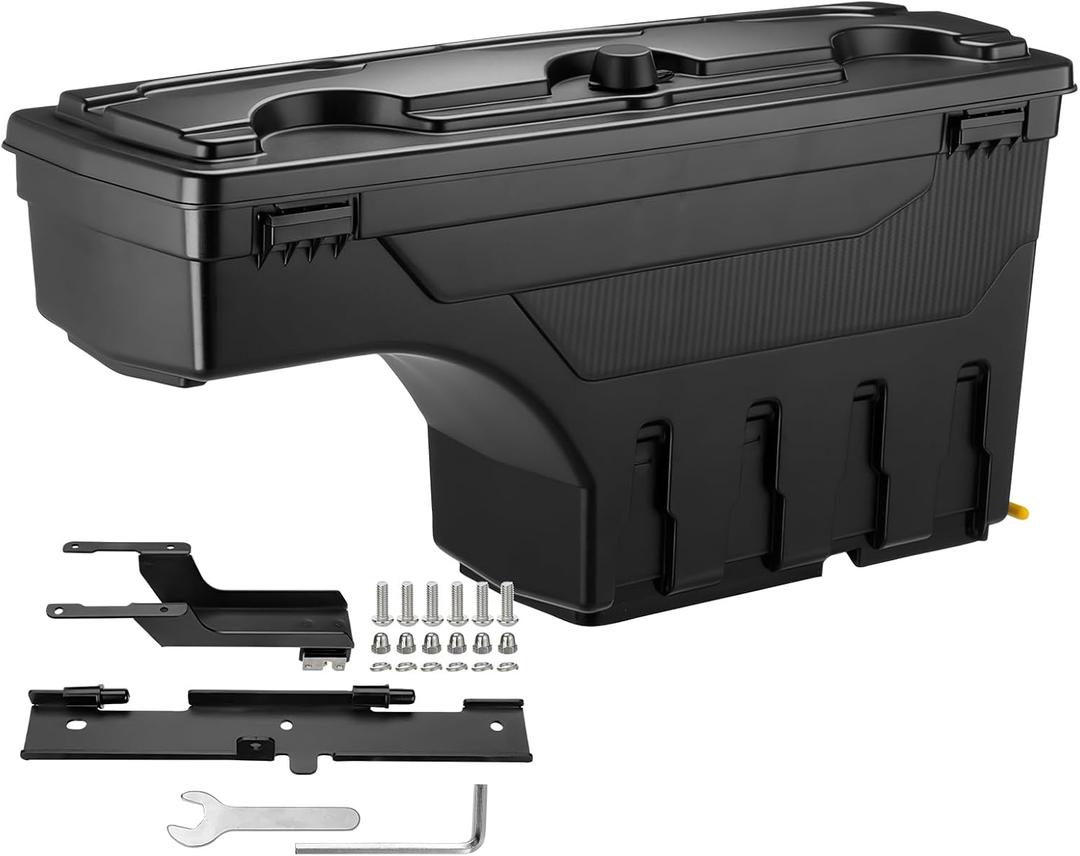 GEARLAST Truck Bed Storage Box Fit for Ford F-250/350 Super Duty 2017-2025 Passenger Side