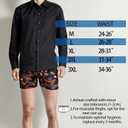 Men's Colorful Mesh Boxer Briefs - Funny Man Underwear, Moisture-Wicking Mens Mesh Underwear, No Ride Up (Color3)