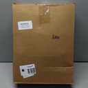 Liliful 12 Pcs 4 Inch Large Velvet Christmas Balls Ornaments Set Flocked Tree Balls Luxury Velvet Christmas Hanging Ornaments for Xmas Tree Party Wedding Home Decor(White)