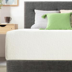 Best Price Mattress 12 Inch Queen Mattress Bed-In-A-Box, Green Tea Memory Foam, White