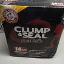 ARM & HAMMER Clump & Seal Platinum Cat Litter, Multi-Cat Clumping Litter Forms Rock-Hard Clumps, Powerful Odor Eliminators with Baking Soda, 14-Day Odor Control, 37 lbs
