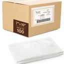 7"x10" Shipping Label Sleeves 100 Pack- 3.12 Mil Thick Strong Adhesive Back Packing Slip Pouches for Secure Package Labelling, Protects Documents with Shipping Label Pouch - WaterProof and Durable