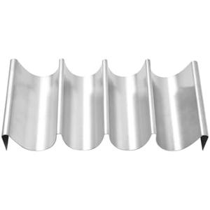 IMIKEYA Stainless Metal Holder for Tacos and Pancakes Easy to Clean for Restaurants Gatherings Camping Compact Storage