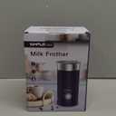 SIMPLETASTE Milk Frother, 4-in-1 Electric Milk Steamer, Automatic Warm and Cold Foam Maker and Milk Warmer for Latte, Cappuccinos, Macchiato (Blue)