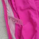 Ruched Swimsuit Criss Cross Bikini Set Womens 2 Piece High Waisted Bathing Suit Tummy Control Adjustable Wide Straps (Large, Rose)