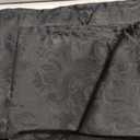 72 Inch x 120 Inch Rectangular Jacquard Damask Polyester Tablecloths Table Cover Linens for Restaurant Kitchen Dining Wedding Party Banquet Events - Black