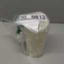 AFINETH 4" x10" Outdoor Flameless Candles Waterproof, Large Battery Operated Candles with Remote, Plastic Flickering LED Candles for Garden Patio Porch Home Party, Ivory 1Pack