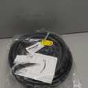 Pawfly 50 ft 1/2 Inch Drip Irrigation Tubing Main Tube, 1/2 Irrigation Tubing for Garden Irrigation System, Flexible PVC Main Line with 5 Barbed Locked Drip Irrigation Parts, 1/2" Drip Irrigation