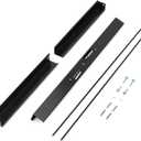 Stanbroil Adjustable Rod and Valance Kit for Fireplace Mesh Screen Curtain