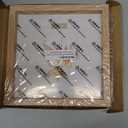 6x6 Picture Frame Khaki Sqaure Photo Frame For Wall and Desktop Display with Plexiglass
