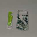 MOSNOVO for iPhone 17 Pro Max Case | Military Grade 6.6ft Drop Tested | Camera Control | Clear with Eucalyptus Design