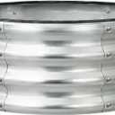 VSGDISTL Galvanized Raised Garden Bed Kit Outdoor,2x2x1ft Round Metal Garden Planter Raised Beds for Vegetables Flowers Herb