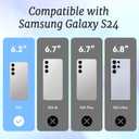 for Samsung Galaxy S24 Case, Coastal Romantic Y2K Design with Military-Grade Drop Protection, Romantic Ocean Theme Ocean Theme TPU Cover with 1.5mm Camera Protection for Girls