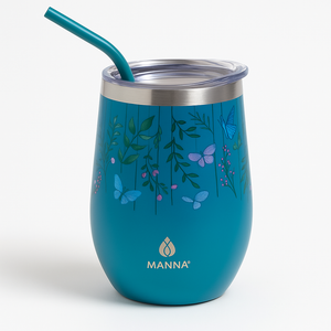 Manna Wine Tumbler Stainless Steel 17 oz