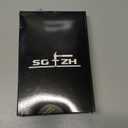 1/4-20 x 1-1/4" Hex Head Screw Bolt, Nuts, Flat & Lock Washers, 20Pcs 18-8 (304) Stainless Steel, Fully Threaded, Black Oxide by SG TZH