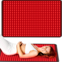 Comfytemp 41.5'' x 26'' Red Light Therapy Mat for Body, FSA Eligible HSA Near Infrared Light Therapy Pad with 560 LEDs, 660nm & 850nm Light Blanket for Back Belly Knee Waist Leg Joint Muscle, 96W