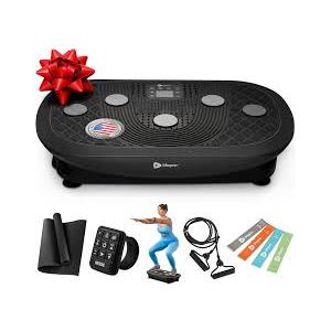 Lifepro Vibration Plate Machines – Full Body Workout, Recovery & Lymphatic Drainage with 4D Motion, Silent Operation, Joint Support, & Triple Motor Technology for Circulation, Fat Burn & Toning