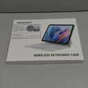 for iPad Air 11 inch Case with Keyboard (M3/M2, 2025/2024), iPad Pro 11 (4th/3rd/2nd/1st Gen) & Air 5/4th Magic Keyboard Case, 11 Colors Backlit, Multi-Touch Trackpad, Black