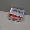 IDAODAN Electric Balloon Pump, Portable Electric Balloon Blower Machine Balloon Air Pump Dual Nozzle Rose Red 110V 600W Balloon Inflator for Party Decorations