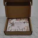 Bower Bird Travel Watercolor Palette, Portable Ceramic Palette 6 Well, Empty Paint Palette, Small Travel Metal Paint Box with Porcelain Palette (6Well)