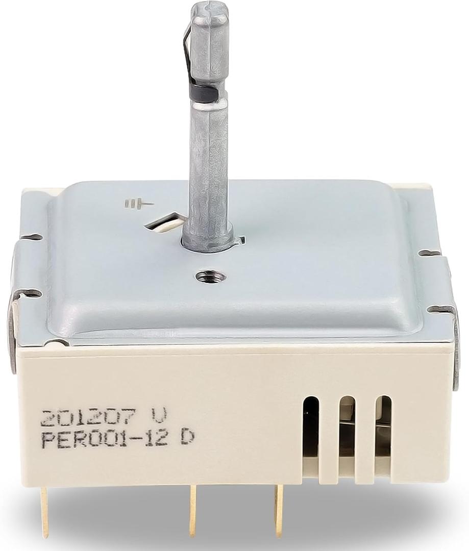 DG44-01006B PER001-12 D Range Dual Surface Element Switch DG44-01006B Control Switch Compatible with Samsung Replacement Numbers: PER001-12 D, AP6037530, PS11771631, EAP11771631, PD00035203