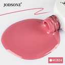 5 x JODSONE Pink Swirl Nail Art Liner Gel Polish,10ml Classic Color 3D Nail Art Pens Effect Nail Print Design with Thin Brush for French Tips Manicure Painting DIY at Home - LB24