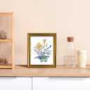 BESCRCL 8x10 Picture Frame Gold with Real Glass, Ornate Vintage 8 x 10 Photo Frames for Wall and Tabletop Display, Set of 4