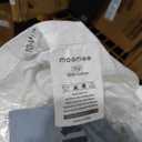 MooMee Bedding Sheet Set 100% Washed Cotton Linen Like Textured Breathable Durable Soft Comfy (Solid Off White, King)