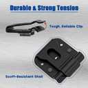 Tape Measure Holder for Belt, Low-Profile Tape Measure Belt Clip, Measuring Tape Holder Up to 2" Tool Belt, Tape Accessories