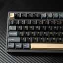 Sumgsn 173 Keys Doubleshot Keycaps Cherry Profile Apes Keycaps Set 7u Spacebar Fit for 61/64/87/104/108 Cherry Mx Switches ISO ANSI Layout Mechanical Keyboards Alice Keyboards