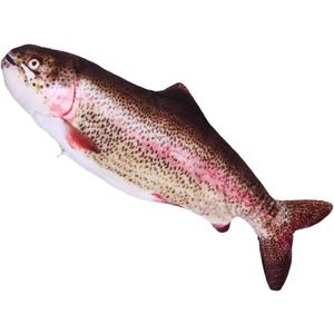 Electric Jumping Fish for Cats Interactive Rainbow Trout Pet Fish Stimulates Curiosity Playfulness Engaging Cat Fishing Fun Keeps Indoor Kittens Entertained