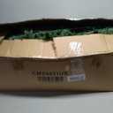 9 FT Artificial Christmas Tree Hinged with 650 Warm LED Lights & 309 Red Berries, CM24431US