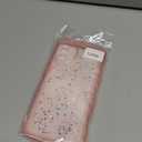 GUNPRIO Glitter Case for Galaxy S20 FE, Cute Wave Frame Curly Shape Sparkly Shiny Cover, Samsung Galaxy S20 FE Bling Cover Stylish Durable Protective Case for Girls Women, Pink