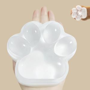2 x Big Taba Squishy Paw Valentines Day Gift Squishy Toys Cute Mochi Cat Paw Squishies Fufu Squishy Fidget Toys Squishies for Stress Relief Jelly Sticky Sensory Toys Relaxation Gifts for Adults Kids 2pcs