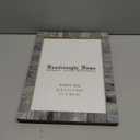 Handicrafts Home 8 by 10 Grey Picture Frame  Handmade Rustic Photo Frame for Modern Farmhouse Decor, Wall & Shelf Decor, Bone inlay Frames for Vintage Home Aesthetic, Neutral Living Room Wall Art