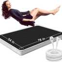 Grounding Mat for Bed, Grounding Pad for Improve Sleep, Relief Stress, Energy Booster, Grounding Mat with Grounding Wire, Grounding Mat for Bed King Size 54''78