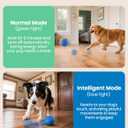 Interactive Dog Toys Ball, 2025 Upgraded Self Moving Balls and Vibrating Ball for Dogs, E-TPU Safety Material Electric Dog Toys to Keep Them Busy Rolling Balls for Small Medium Large Dogs (Blue)