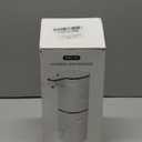 Automatic Soap Dispenser Wall Mounted USB C Rechargeable Electric Soap Dispenser with Sensor 4 Levels Adjustable White for Bathroom Kitchen