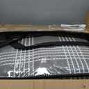 Madison Park King Comforter Set, Removable 100% Cotton Duvet Cover King Size with Insert, Farmhouse Bedding, Textured Stripe Clipped Jacquard Accent, King, Grey 9 Piece (Gray)