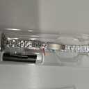 MioHHR Slim Metal Bands Compatible with Apple Watch Band 49mm 46mm 45mm 44mm 42mm (Series 3/2/1), Thin Stainless Steel Bands for Women iWatch Series 11 10 9 8 7 6 5 4 3 2 1 SE3/2/1 Ultra 3/2/1, Silver