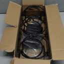 Magnetic Cup Holder for Fridge, Aufworld Tumbler Organizer Fits 20/30/40 oz Stanley Cups, Accessory Storage with Lid & Straw Holder, Space-Saving Storage Rack for Kitchen Fridge (Black-Cup Holder Set)