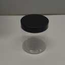 16oz Clear Plastic Jars With Lids,Plastic Jars With Lids,Airtight Container Ideal For Dry Food, Peanut Butter, Honey Jam,Cream, Bathroom and Storage(set of16)