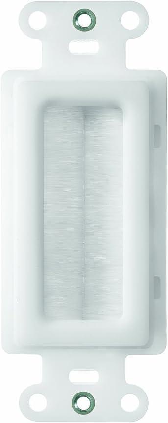 Legrand - OnQ Cable Management Strap, Cable Access Strap Without Wall Plate, Cord Management Strap to Easily Hide Low Voltage Cables Behind the Wall, White, 1 Count, WP1014WH