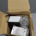 Tandefio 2 Pcs Adjustable Ceiling Fan Bracket Ceiling Mounting Bracket Electrical Box for Fans and Light Fixtures, 14.7 Inches in Length