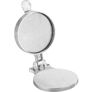 New Star Foodservice 36466 Aluminum Adjustable Hamburger Press, 4-1/2" Diameter, Silver