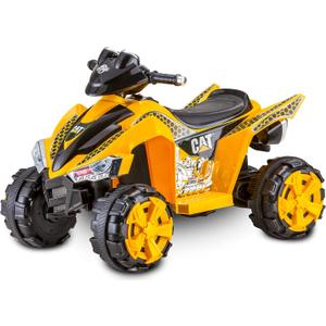 Kid Trax Caterpillar ATV Toddler Ride On Toy, 6 Volt Battery, 3-5 Years, Max Rider Weight of 60 lbs, Single Rider, CAT ATV