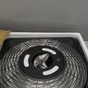 Star Patio Electric Patio Heater, Outdoor Heater with Remote and Touch Switch, 750W/1500W Infrared Hanging Heaters with SQUARE SHAPE Black Finish, IP45 Waterproof, STP1568-RMLED-SQN2025