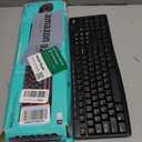 Logitech MK270 Wireless Keyboard and Mouse Combo for Windows, 2.4 GHz Wireless, Compact Mouse, 8 Multimedia and Shortcut Keys, 2-Year Battery Life, for PC, Laptop - Black