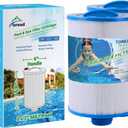 TOREAD Replacement for Spa Filter Unicel 6CH-940, PWW50P3(NOT PWW50P4), Filbur FC-0359, 817-0050, 25252, 03FIL1400, 1 1/2" SAE Thread Screw in Filter, 2 Pack