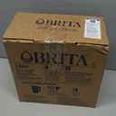 Brita Large Water Filter Pitcher for Tap and Drinking Water with SmartLight Change Indicator, Includes 1 Standard Filter, BPA-Free, Lasts 2 Months, 10-Cup Capacity, Stretch Limo Black